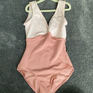 Mariia "Nora" Two-Tone Tank Leotard